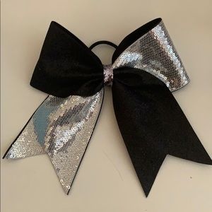 Sequin & Glitter Cheerleading Hair Bow